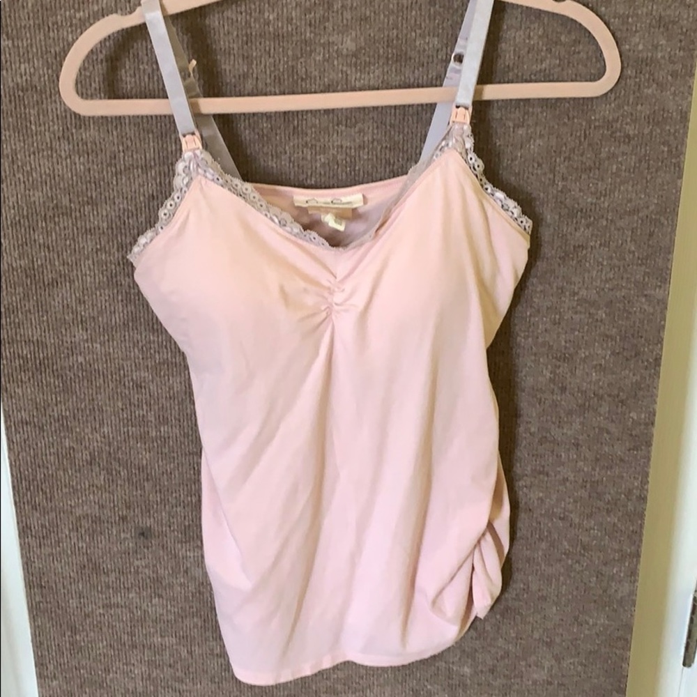 Maternity and nursing Jessica Simpson tank top
